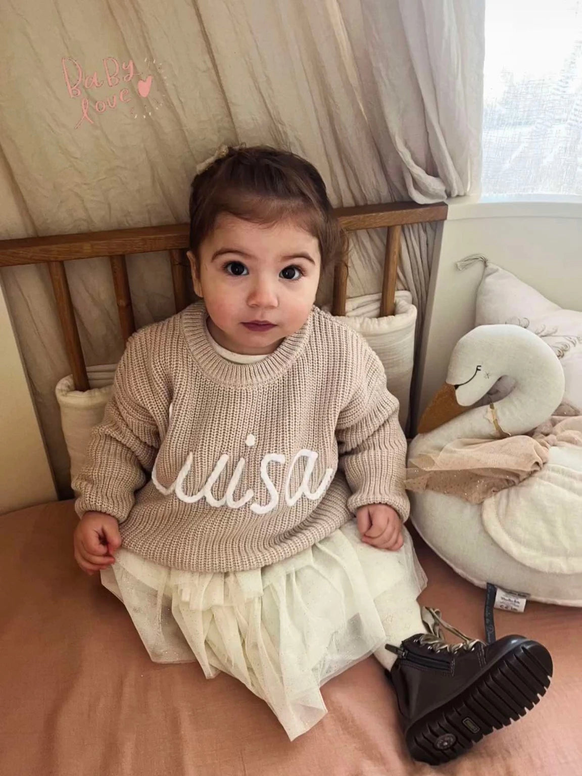 Handmade Knitted Personalised Cosy Sweater