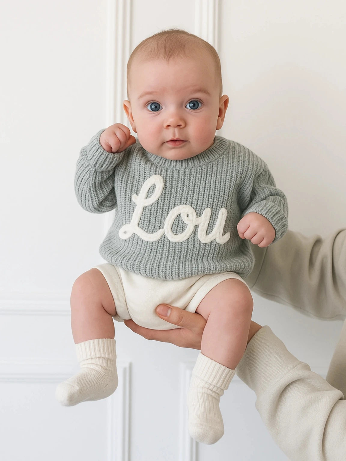 Handmade Knitted Personalised Cosy Sweater
