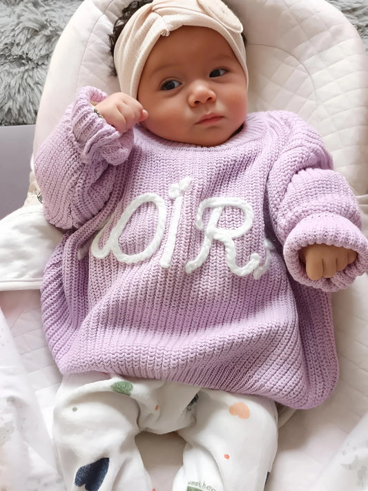 Handmade Knitted Personalised Cosy Sweater
