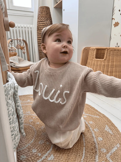 Handmade Knitted Personalised Cosy Sweater
