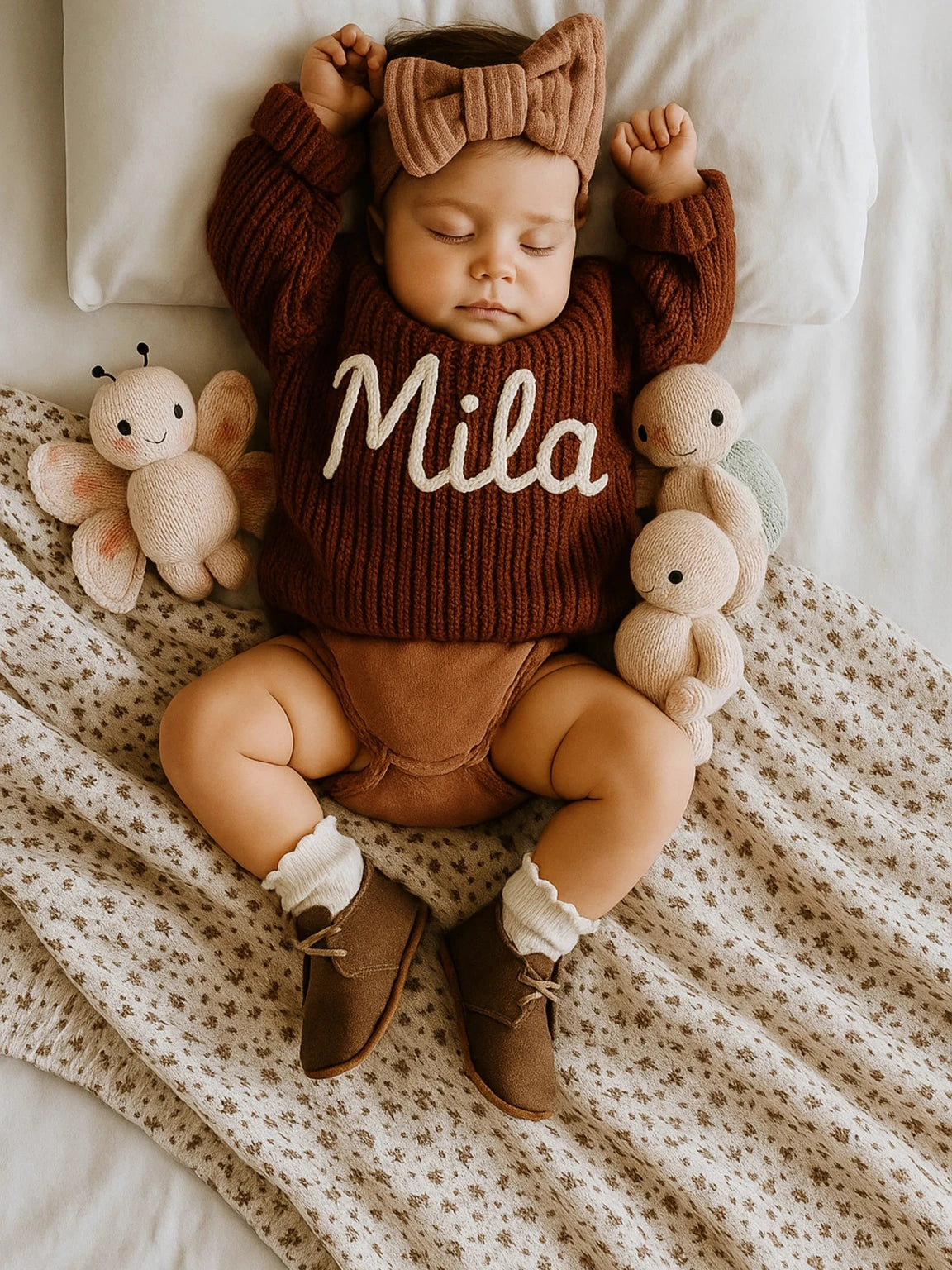 Handmade Knitted Personalised Cosy Sweater